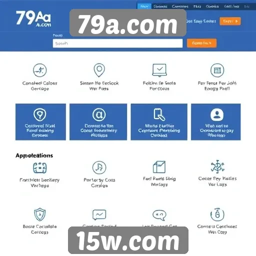 Explorando as funcionalidades do site 79a.com